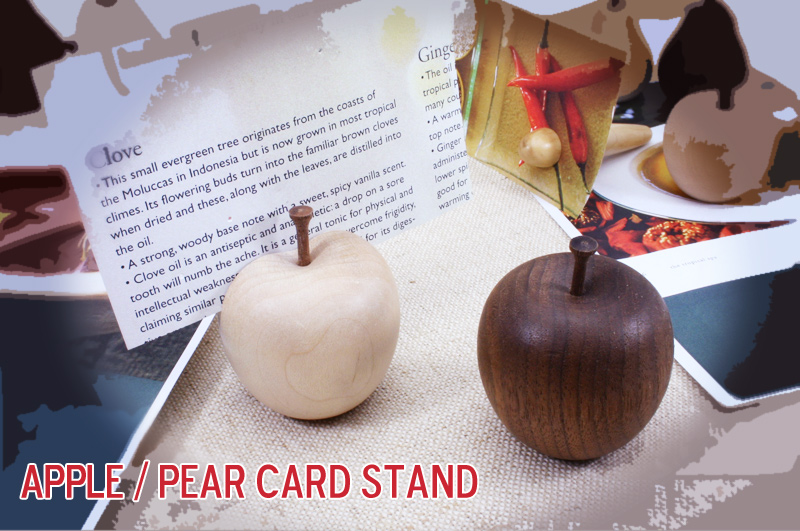 りんご・洋梨 カードホルダー　Apple Pear Card Holder